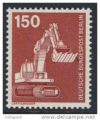 Germany Berlin 1978 Mi 584 ** Löffelbagger / Digger / Chantier / Graafmachine - Industry + Technic - Andere (Aarde)