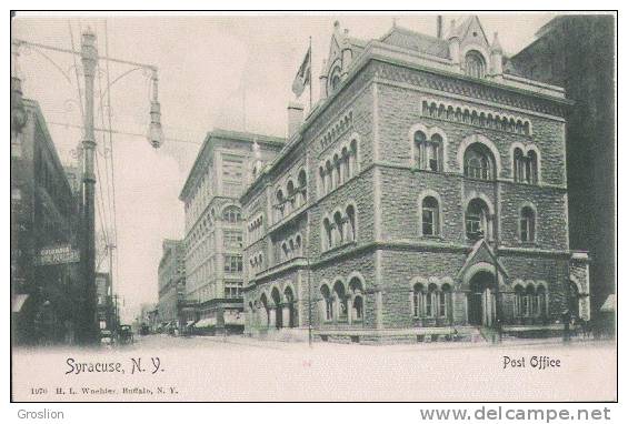 SYRACUSE 1070  N Y POST OFFICE - Syracuse