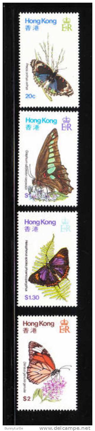 Hong Kong 1979 Butterflies MNH - Unused Stamps