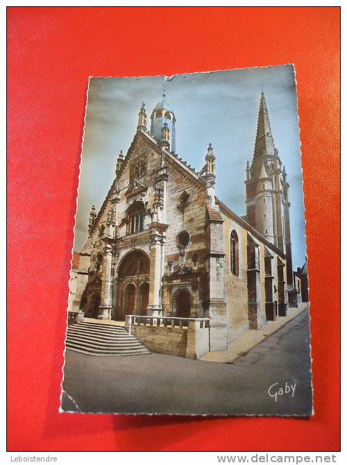 CPSM- (72-SARTHE) -SAINT-CALAIS -L'EGLISE - Saint Calais