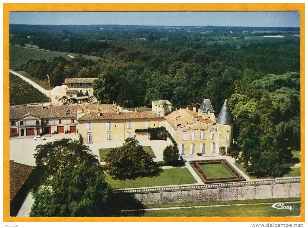 LES BEAUX CHATEAUX DU MEDOC - PAUILLAC Gironde - Chateau Lafite Rothschild Vue Aérienne Non Circulée - Pauillac