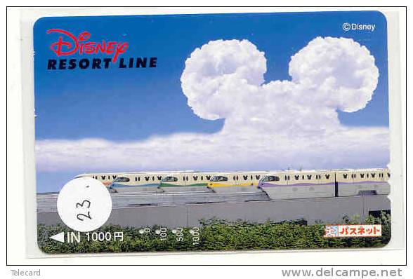 Carte Prépayée Japon (23) DISNEY JAPAN PREPAID CARD * FILM MOVIE CINEMA KINO - Disney