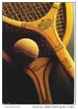 Cpm Vieilles Raquettes De Tennis - Tennis