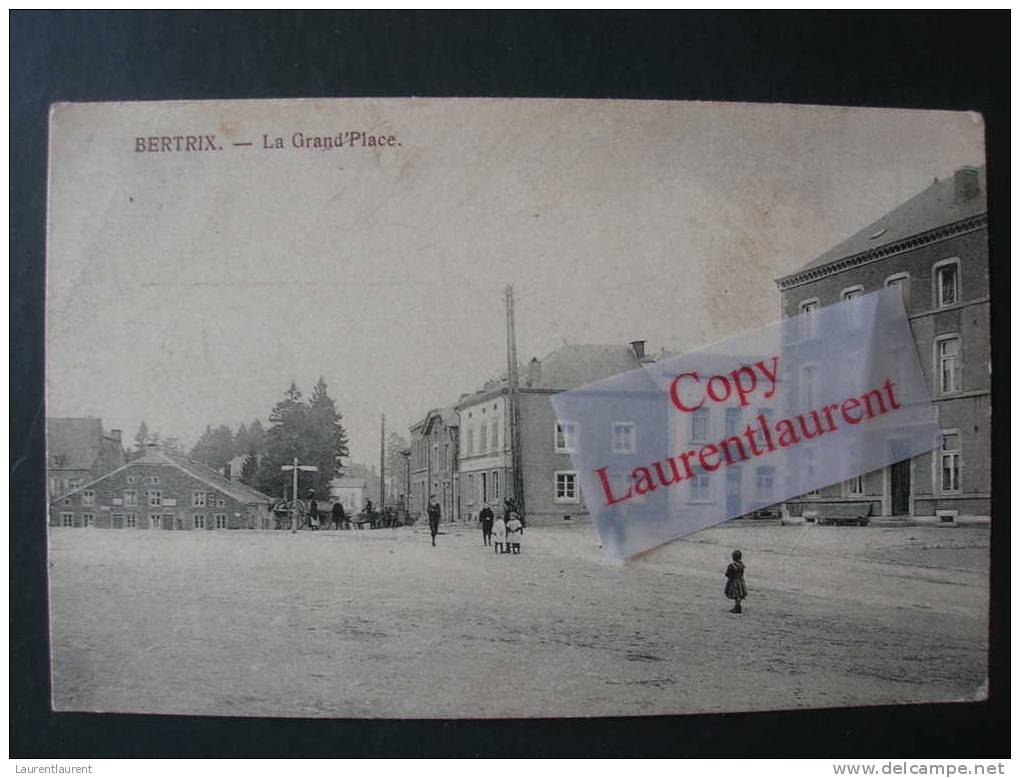 BERTRIX - La Grand Place- 1916 - Bertrix