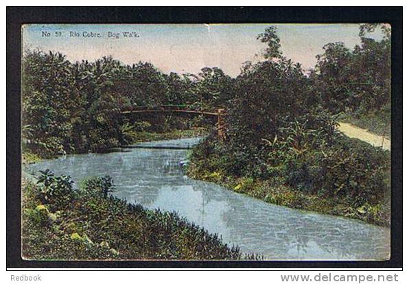 1907 Jamaica Postcard - Rio Cobre - Bog Walk - Ref 412 - Jamaïque