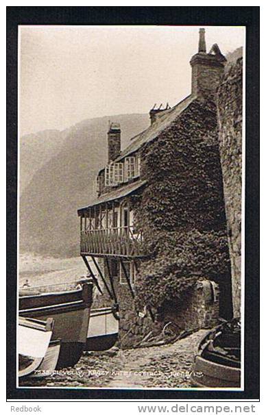 Super Judges Postcard Krazy Kate's Cottage Clovelly Devon - Ref 412 - Clovelly