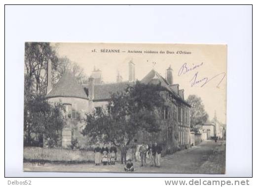25.SEZANNE - Ancienne Residence Des Ducs D'Orleans - Sezanne