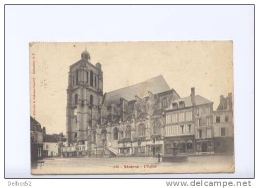 1875 - Sezanne - L'Eglise - Sezanne