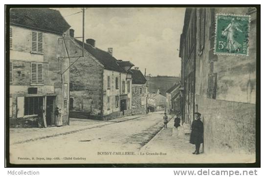 95 BOISSY L'AILLERIE   La Grande Rue - Boissy-l'Aillerie