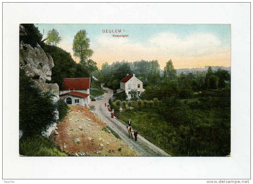 1910 Niederlande Farbpostkarte  Geulem Koepelgrot Von Valkenburg Nach Metz Lothringen - Valkenburg