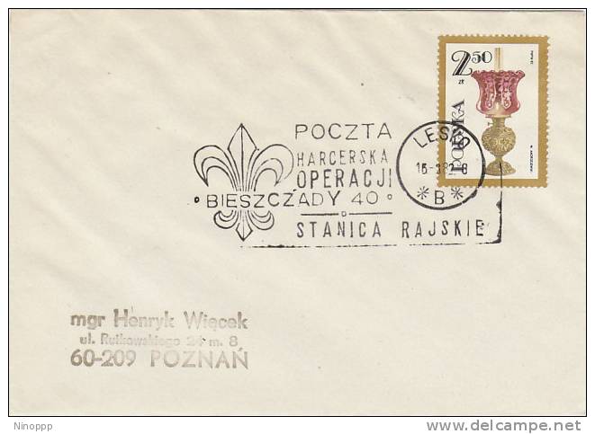 Poland-1982 Scout Special Cancel, Stanica Rajskie - Other & Unclassified