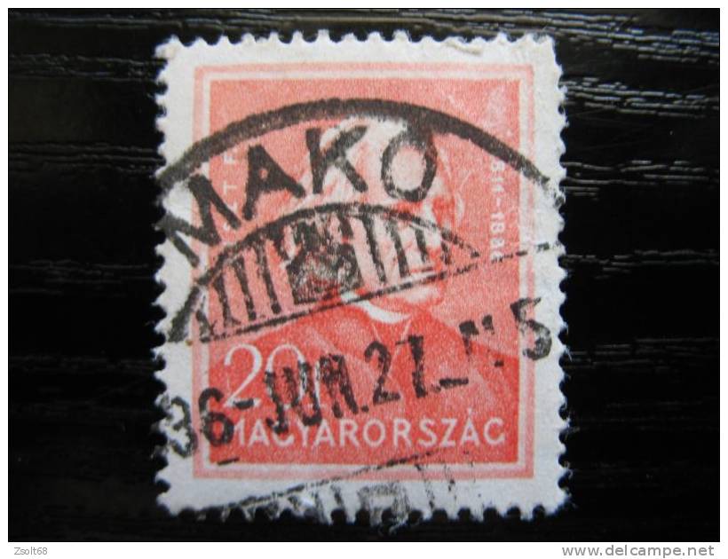 1926. PENGO - FILLER (20 FILLER) WITH  MAKÓ POSTMARK - Used Stamps