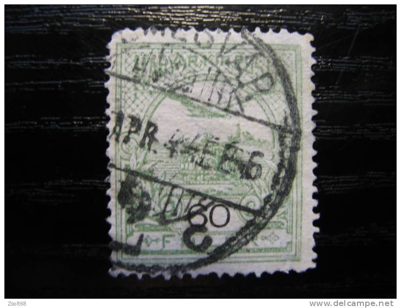 TURUL -  60 FILLER WITH TEMESVÁR  POSTMARK - Used Stamps