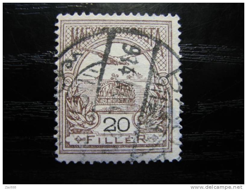 TURUL -  20 FILLER WITH BAJA  POSTMARK - Used Stamps