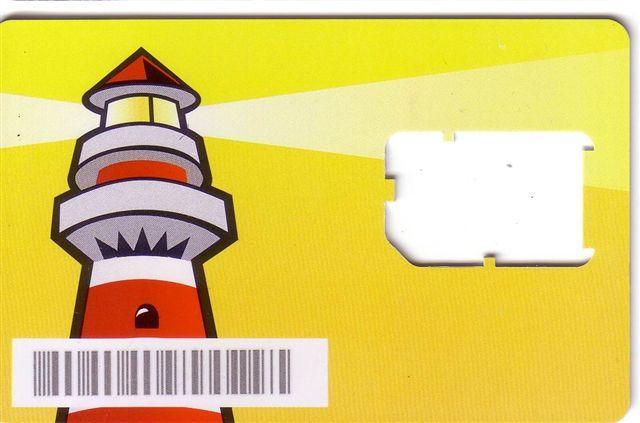 LIGHTHOUSE  ( Finland - Rare SIM Card  ) Phare Leuchtturm Phares Lighthouses Faro Farol Lanterna - Fari