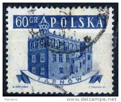 PIA - POLONIA - 1958 : Palazzo Di Città Di Tarnow  - (Yv 925) - Used Stamps