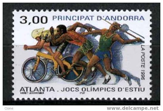 Andorre Français : Jeux Olympiques D´été à ATLANTA (USA). - 479** (YT). - Estate 1996: Atlanta