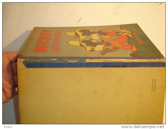 BD/ DISNEY / MICKEY AU FAR WEST  / ED 1947  / TRES BEL ETAT - Disney