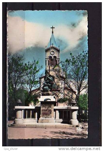 ALGERIE Setif Eglise, Monument Aux Morts, Couleur, Ed Sirecky 3, CPSM 9x14, 195? - Sétif