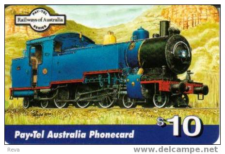 AUSTRALIA $10  BEAUTIFUL  SUNLANDER  QUEENSLAND TRAINS  TRAIN  MINT 2500 ISSUED ONLY !! SPECIAL PRICE !! - Australien