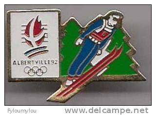 SPORT - BEAU PIN´S JO ALBERTVILLE 1992 SAUT A SKI - Sport Invernali