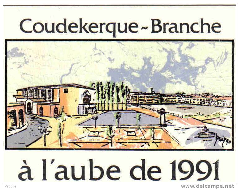 Carte Postale  59. Coudekerque-Branche Prés De  Dunkerque  Trés Beau Plan - Coudekerque Branche