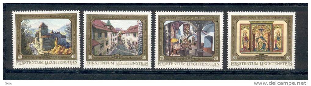 Liechtenstein   1978.-  Y&T Nº   647/50  ** - Unused Stamps