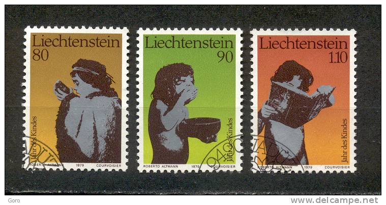 Liechtenstein   1979.-  Y&T Nº   666/68 - Oblitérés
