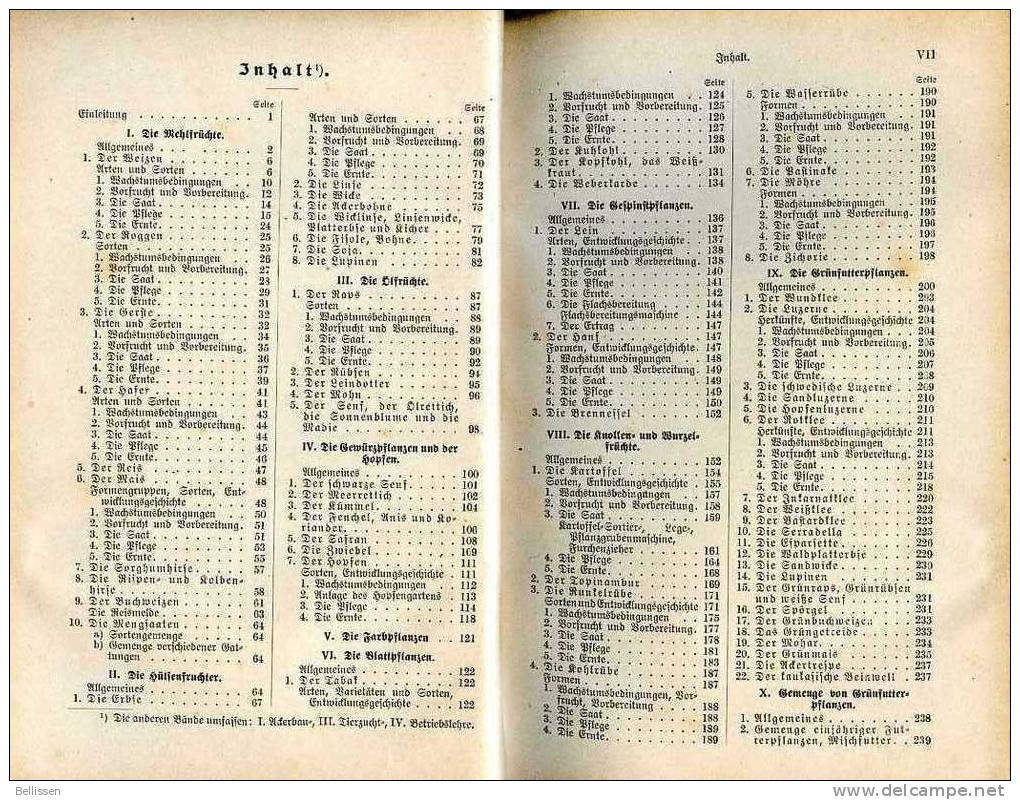 Die Pflanzenbaulehre Von Dr Guido Krafft, Paul Parey, Berlin 1920 - Landwirtschaft, Praktischer Grundlage - Technik