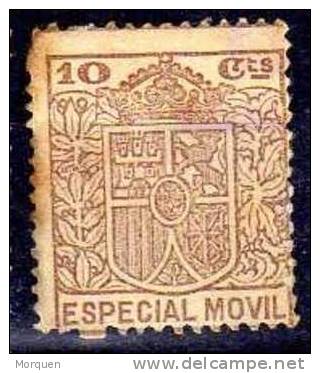 Especial Movil, Monarquia 10 Cts Lila - Fiscali