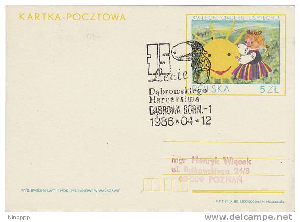 Poland-1986 75th Anniversary Guides Special Postmark, Dabrowa Corn - Other & Unclassified