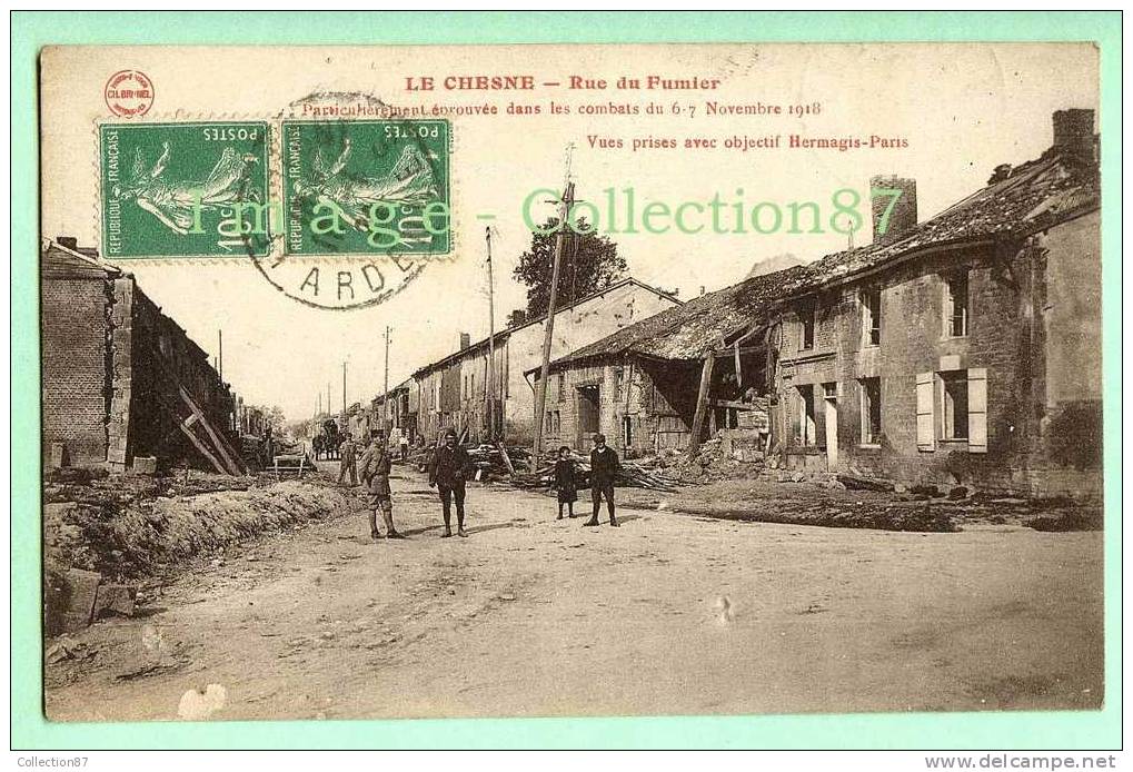 08 - ARDENNES - LE CHESNE - RUE Du FUMIER - Le Chesne