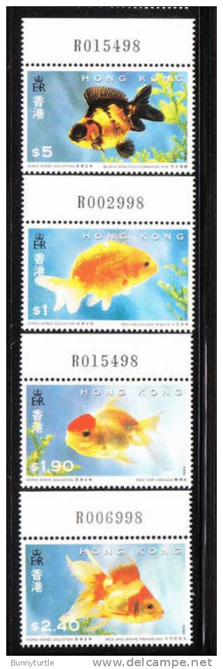 Hong Kong 1993 Goldfish Red Cap Oranda MNH - Ongebruikt