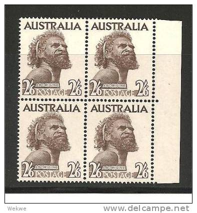 AusMi.Nr.276b/ (weisses Papier) Aborigine, 1965 ** - Neufs