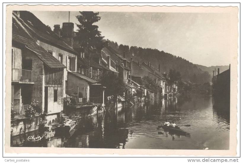 * ISLE-sur-le-DOUBS Le Doubs En Amont Du Petit Pont - Isle Sur Le Doubs