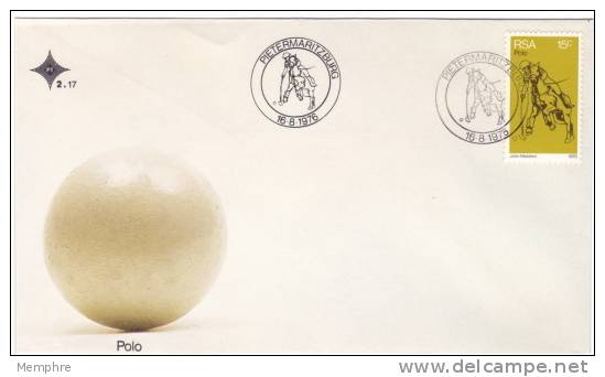 1976  Official FDC  # 2.17  Polo - FDC