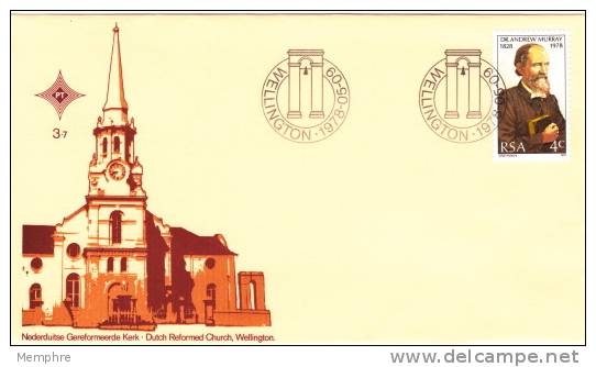 1978  Official FDC  # 3.7  Dutch Reformed Church - FDC