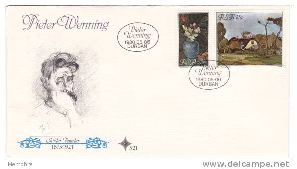 1979  Official FDC  # 3.21  Pier Wenning , Painter - FDC