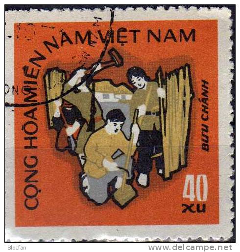 Vietcong Proklamierung Republik Süd - Vietnam 39/43 O 15€ - Erste Hilfe