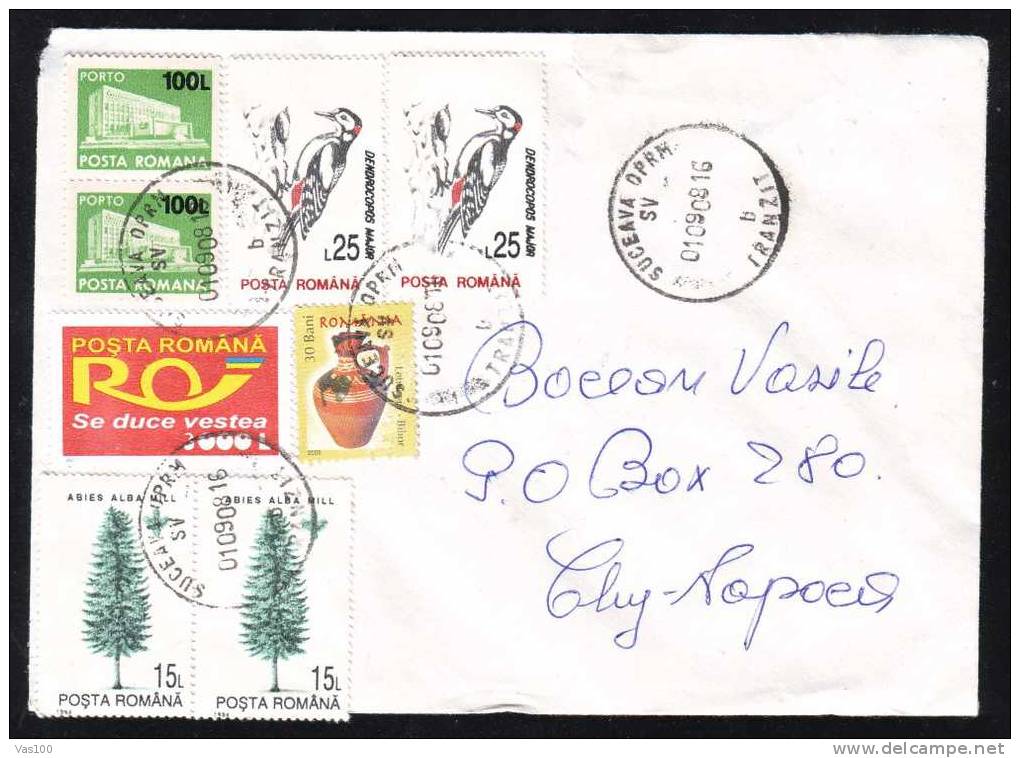 Porto + Stamps Very Rare On Cover 2008 !!! - Covers & Documents