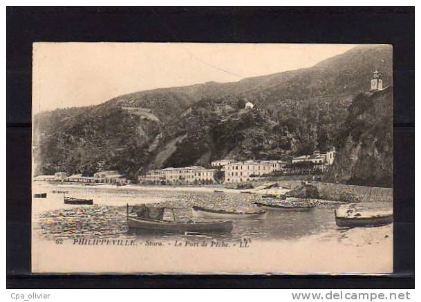 ALGERIE Philippeville Stora, Port De Peche, Ed LL 62, 191? - Skikda (Philippeville)