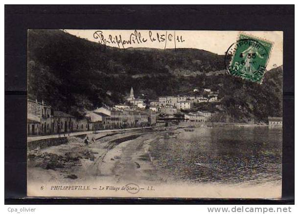 ALGERIE Philippeville Stora, Vue Générale, Ed LL 6, 1911 - Skikda (Philippeville)