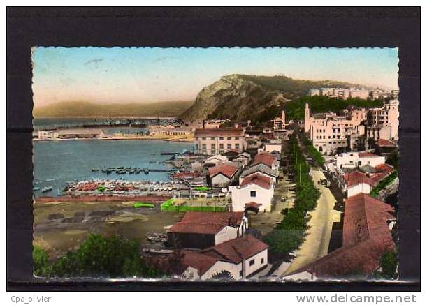 ALGERIE Philippeville Vue Générale, Sport Nautique, Couleur, Ed Sapho 23, CPSM 9x14, 1949 - Skikda (Philippeville)