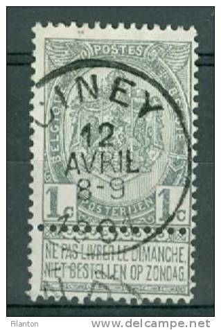 BELGIE - OBP Nr 53 - Wapenschild - Cachet CINEY (ref. 22) - 1893-1907 Armoiries