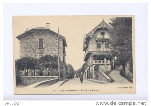 1235 - Charbonnieres - Entree Du Village - Anse