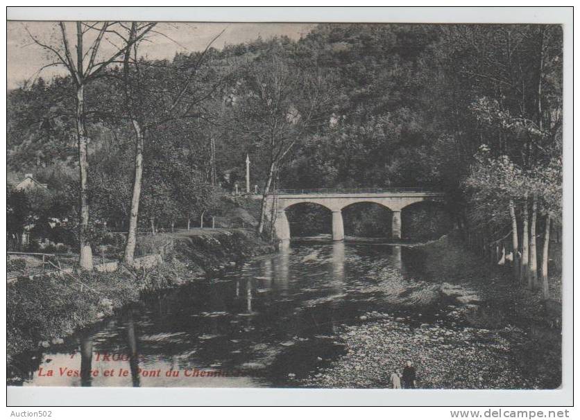 CP Trooz La Vesdre Et Le Pont Du Chemin De Fer                 2979 - Ponts