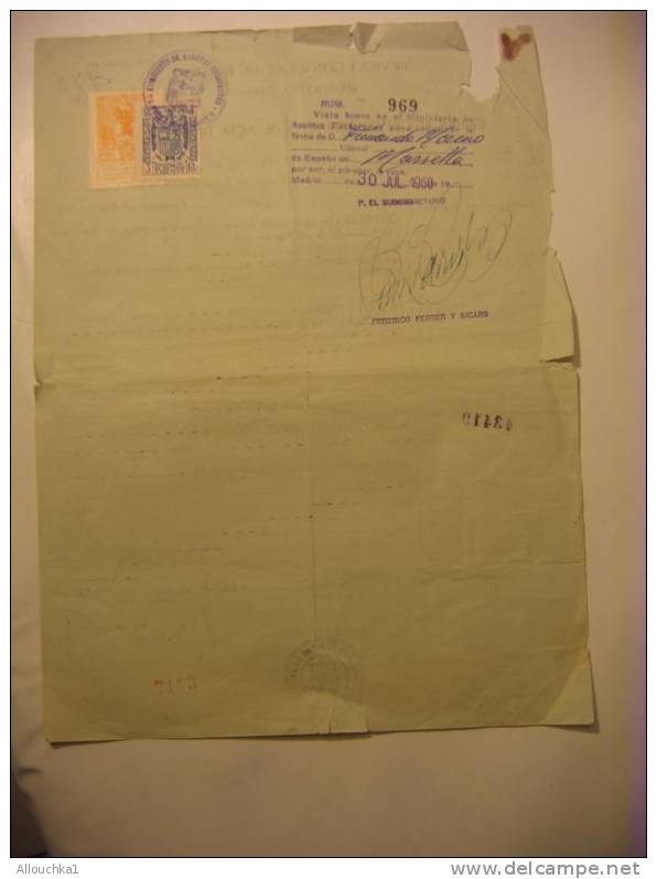 30-07-1960  -CERTIFICATION EN EXTRACTO DE ACTA DE DEFUNCION - REGISTRO DIVIL DE ALARO-BALEARES - Ohne Zuordnung