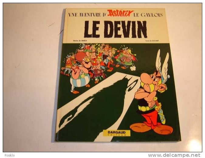 BD / ASTERIX LE DEVIN   / EO  /  ED 4° TRI 1972 /  PARFAIT ETAT - Astérix