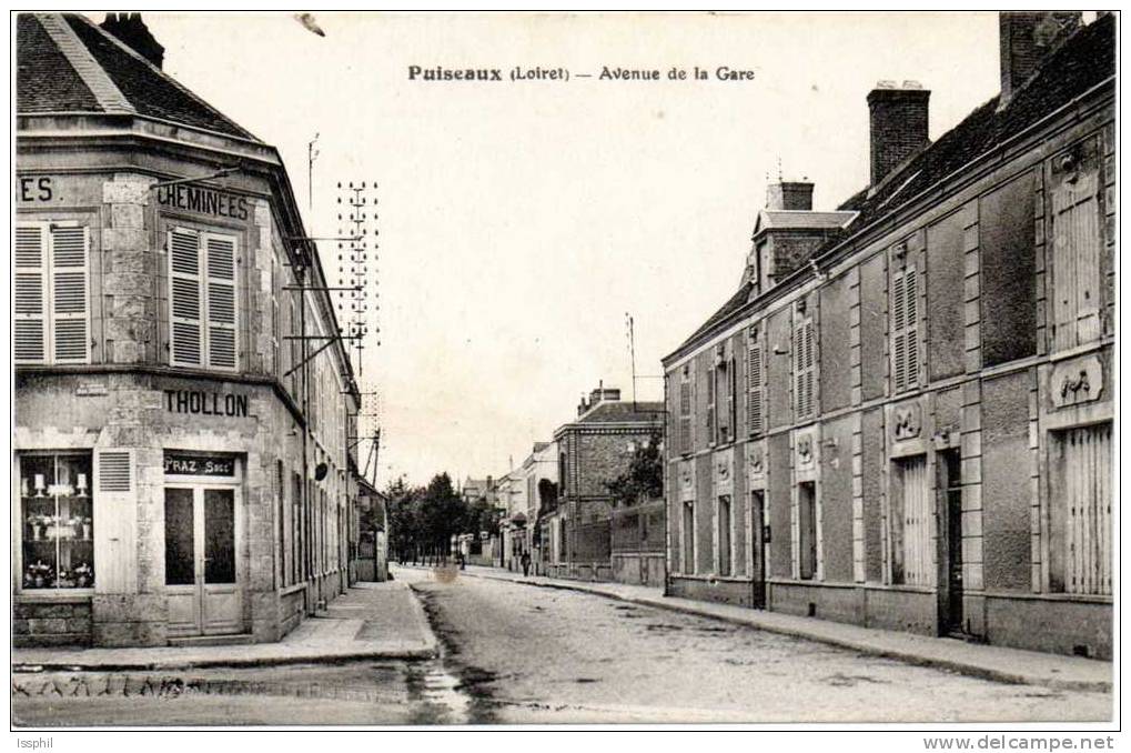 Puiseaux (Loiret) Avenue De La Gare - Puiseaux