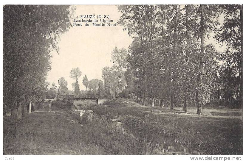 MAUZE - PONT Du MOULIN NEUF - Mauze Sur Le Mignon